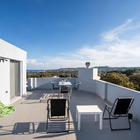 E&a Luxury With Sea View דירה Sgourou